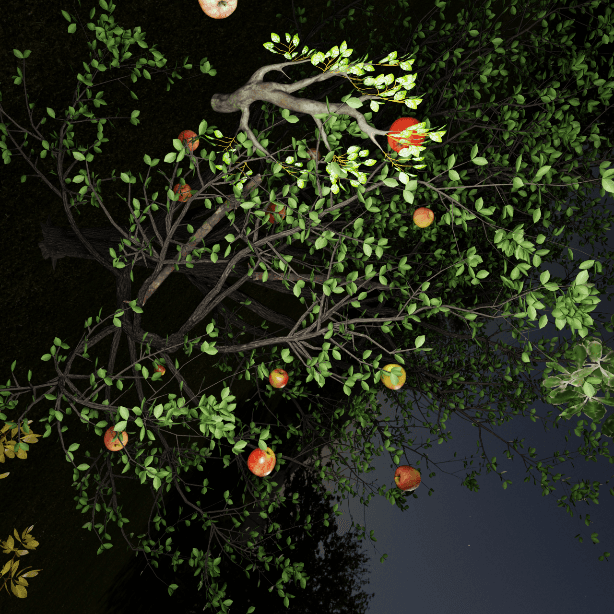 렌더된 가상 이미지